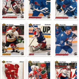 1991-92 Upper Deck Hockey #343 Jim Hrivnak (G) Capitals
