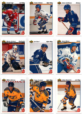 1991-92 Upper Deck Hockey #25 Janne Ojanen CC Finland