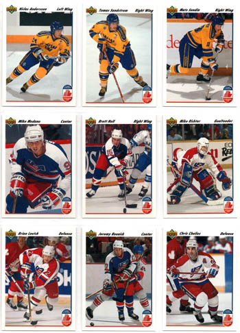 1991-92 Upper Deck Hockey #35 Brian Leetch CC USA