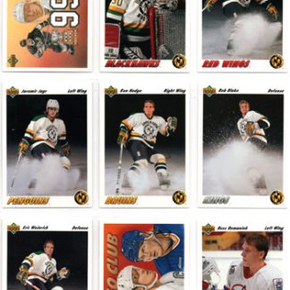 1991-92 Upper Deck Hockey #46 Russ Romaniuk RC Jets