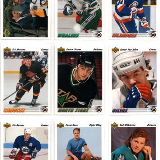 1991-92 Upper Deck Hockey #52 Shaun Van Allen RC Oilers