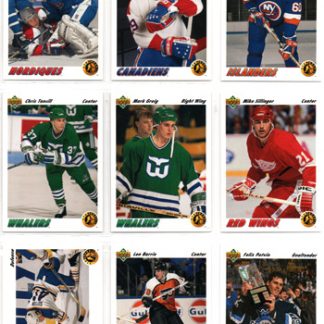 1991-92 Upper Deck Hockey #460 Felix Potvin (G) Star Rookie Maple Leafs