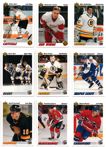 1991-92 Upper Deck Hockey #469 Benoit Brunet RC Canadiens