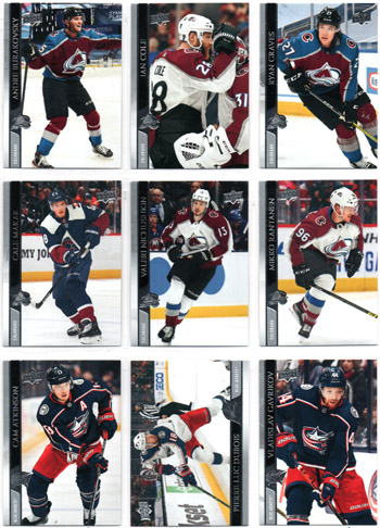 2020-21 Upper Deck Series 2 #298 Andre Burakovsky Avalanche