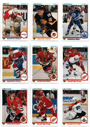 1990-91 Upper Deck Hockey #135 Bruce Hoffort RC Flyers