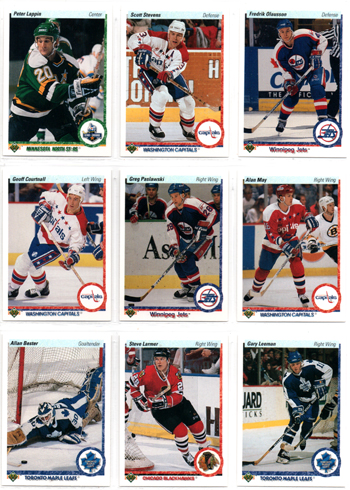 1990-91 Upper Deck Hockey #237 Fredrik Olausson Jets