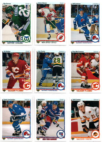 1990-91 Upper Deck Hockey #290 Janne Ojanen RC Devils