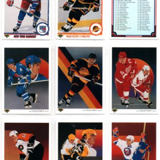 1990-91 Upper Deck Hockey #300 Checklist 201-300