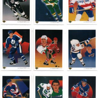 1990-91 Upper Deck Hockey #307 Wayne Gretzky Kings Team Checklist