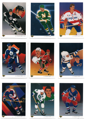 1990-91 Upper Deck Hockey #310 Gary Leeman Maple Leafs Team Checklist