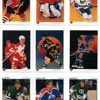 1990-91 Upper Deck Hockey #317 Patrick Roy Canadiens Team Checklist