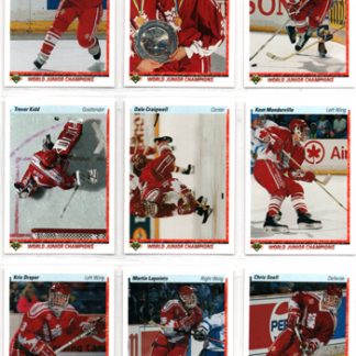 1990-91 Upper Deck Hockey #461 Scott Niedermayer RC Team Canada