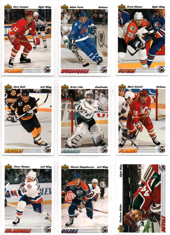 1991-92 Upper Deck Hockey #528 Gary Leeman Flames