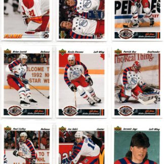 1991-92 Upper Deck Hockey #617 Jaromir Jagr All-Star Penguins