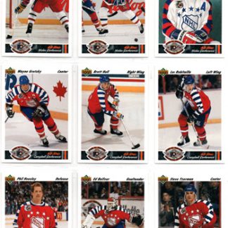 1991-92 Upper Deck Hockey #626 Steve Yzerman All-Star Red Wings