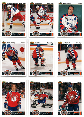 1991-92 Upper Deck Hockey #626 Steve Yzerman All-Star Red Wings