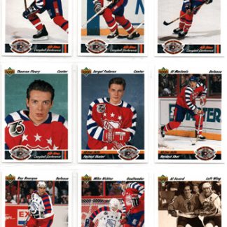 1991-92 Upper Deck Hockey #634 Mike Richter (G) All-Star Rangers