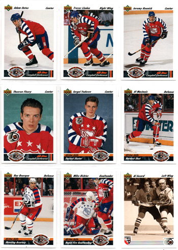 1991-92 Upper Deck Hockey #634 Mike Richter (G) All-Star Rangers
