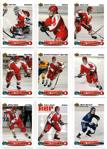 1991-92 Upper Deck Hockey #666 Marc Weber RC Switzerland