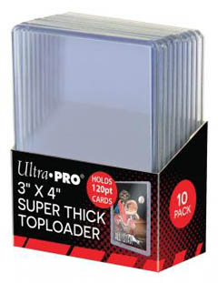 Ultra PRO Super Thick Toploader 120PT/10 kpl