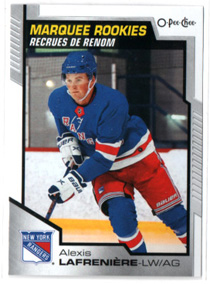 2020-21 Upper Deck Series 2 OPC UpDate ROOKIE #650 Alexis Lafreniere RC Rangers
