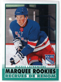 2020-21 Upper Deck Series 2 OPC UpDate ROOKIE RETRO #650 Alexis Lafreniere RC Rangers