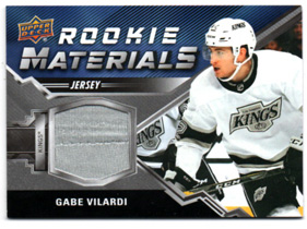 2020-21 Upper Deck Series 2 ROOKIE MATERIALS #RM-GV Gabe Vilardi Kings