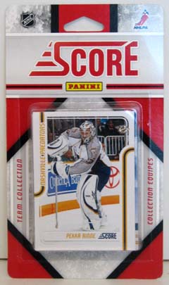2011-12 Score Hockey Nashville Predators Team Set