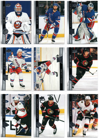 2020-21 Upper Deck Extended Series 3 #599 Ryan Dzingel Senators