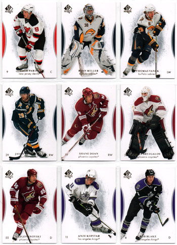 2007-08 SP Authentic #47 Zach Parise Devils