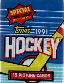 1991-92 Topps Hockey Pussi