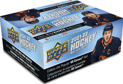 2021-22 Upper Deck Hockey Series 1, 24-Pack Box Laatikko
