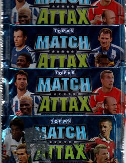 2009-10 Topps Match Attack BundesLiga 6-Card Pack Pussi