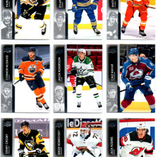 2021-22 Upper Deck Series 1 #200 Jack Hughes/Alexis Lafreniere CL