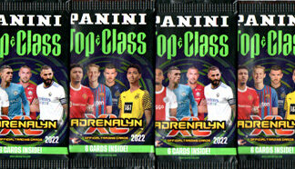 2022 Panini Adrenalyn XL TOP CLASS 6-Card Pack Pussi (UUTUUS)