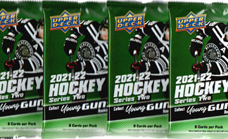 2021-22 Upper Deck Hockey Series 2, 8-Card Pussi