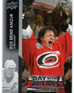 2021-22 Upper Deck Series 1 DAY WITH THE CUP Rod Brind'Amour Hurricanes # DCF-4