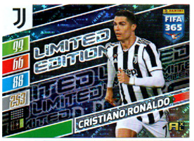 2022 Adrenalyn FIFA 365 LIMITED EDITION Cristiano Ronaldo Juventus