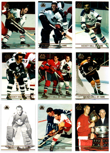 1992 Super Star Heroes GOLD FOIL Hockey Hall of Fame #NNo Bernie Geoffrion Rangers