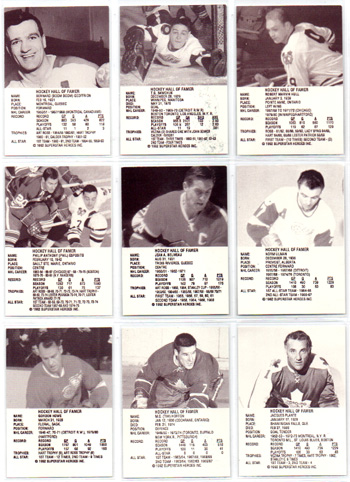 1992 Super Star Heroes GOLD FOIL Hockey Hall of Fame #NNo Bernie Geoffrion Rangers - Image 3