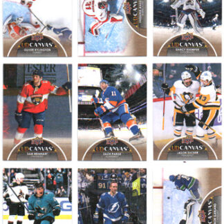 2021-22 UD Extended UD CANVAS #C281 Oliver Kylington Flames