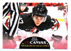 2021-22 Upper Deck Series 2 Program of Excllence CANVAS #C265 Nick Suzuki Canadiens