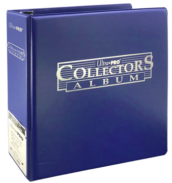 Ultra PRO Albumi 3" Collector COBALT BLUE