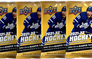2021-22 Upper Deck Hockey Extended Series, 8-Card Pack PUSSI