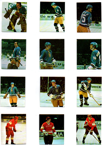 1972-73 Finnish Jääkiekko WILLIAMS Cards (RARE)