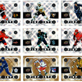 2022-23 UD MVP Hockey PIN POINTS #PP-20 Sebastian Aho Hurricanes