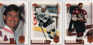 1999 Wayne Gretzky Living Legend #92 Wayne Gretzky/Reunited with Messier