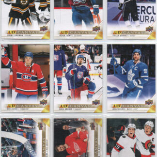 2022-23 UD Series 1 UD CANVAS #C15 Fredrik Andersen (G) Hurricanes