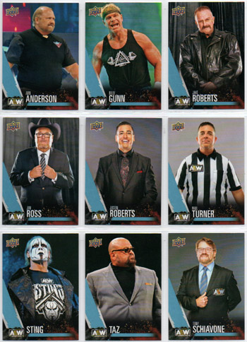2021 UD All Elite Wrestling AEW Wrestling FIRST EDITION #79 Tony Schiavone - Crew