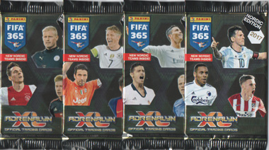 2017 Panini Adrenalyn XL FIFA 365 NORDIC EDITION Pussi
